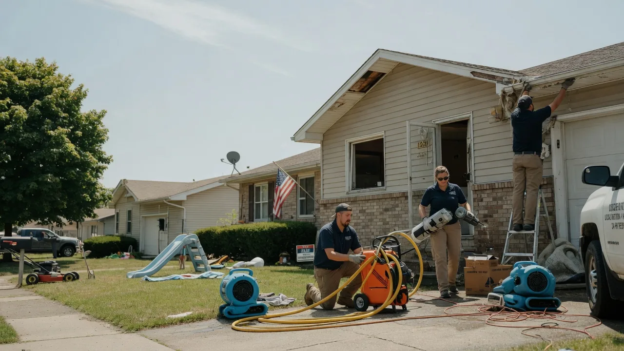 Water Damage Restoration in Athens, IL near me